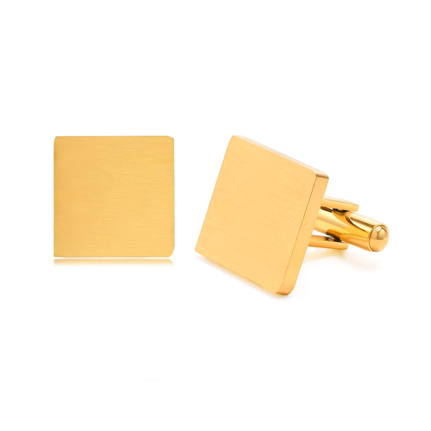 Personalisierte Krawattenklammern und Manschettenknöpfe aus Kunstperlen