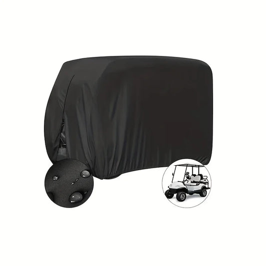 Waterproof Golf Cart Cover Universal Fit – Sunproof Dustproof Outdoor Protection Zipper Design