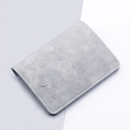 Mini Thin PU Leather Wallet