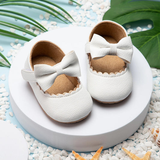 Baby Girl Non-slip Butterfly Knot Infant Crib Shoes