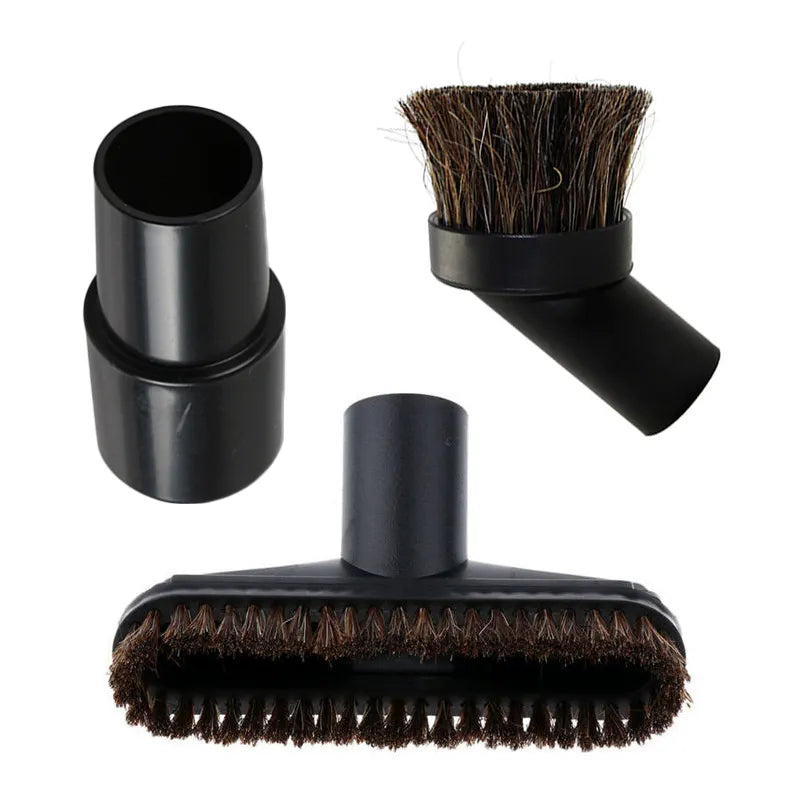 3-Piece Vacuum Cleaner Brush Set with Adapters