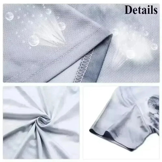 Men's Quick-Dry 3D Print Running T Shirt