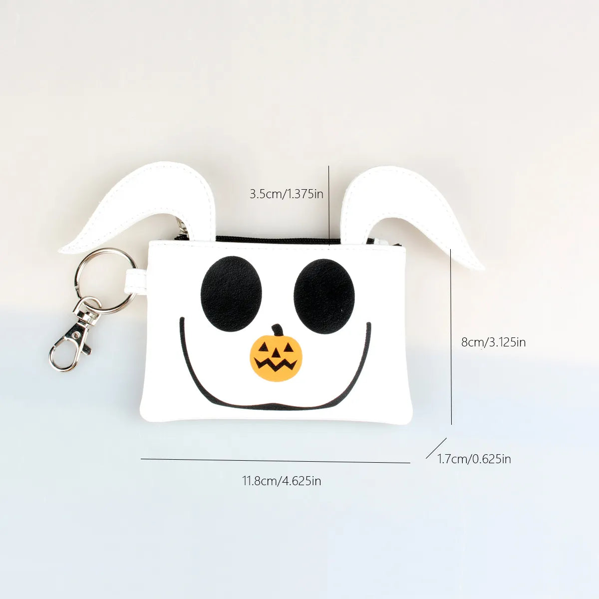 Personalisierter 3D-Karten-Geldbörsen-Schlüsselanhänger für Damen