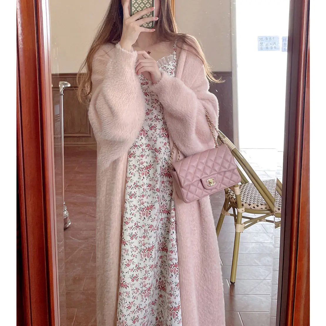 Gemütliches, schickes Damen-Strickset