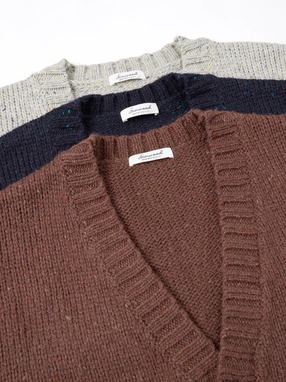V-Neck Warm Wool Knitted Sweater