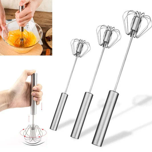 Stainless Steel Semi-Automatic Egg Beater Mixer