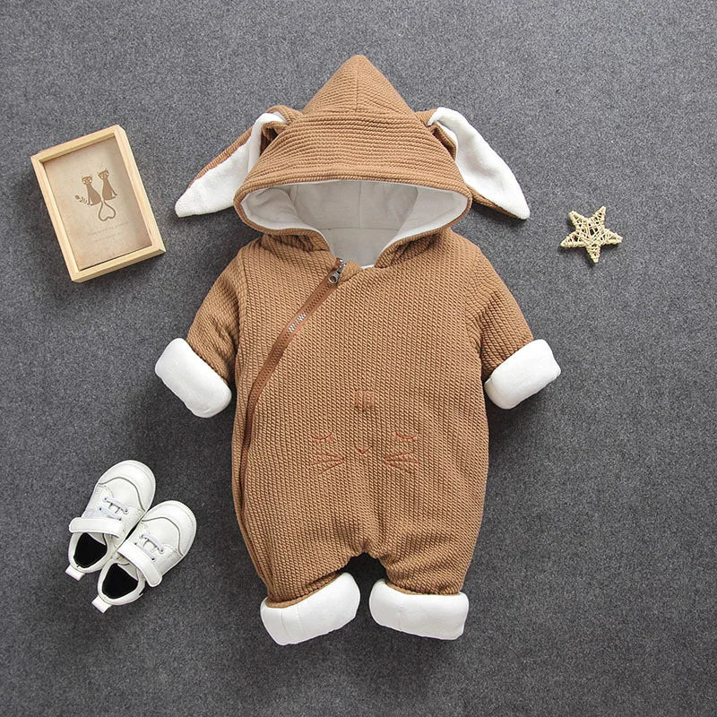 Baby Costume Rompers Clothes -  Winter kids Clothes