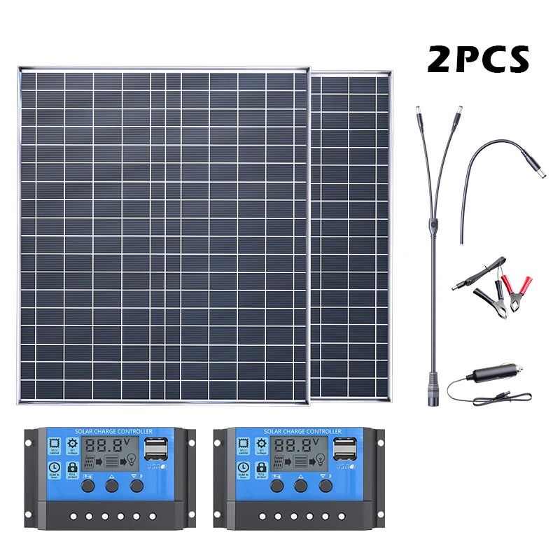 All-In-One 1000W Outdoor Solar Charger Kit