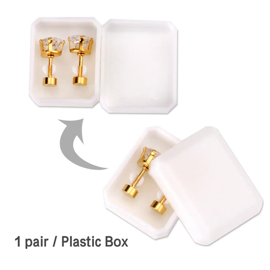 1–10 Paar magnetische Ohrstecker mit Kristallen, Ohrclips für Herren