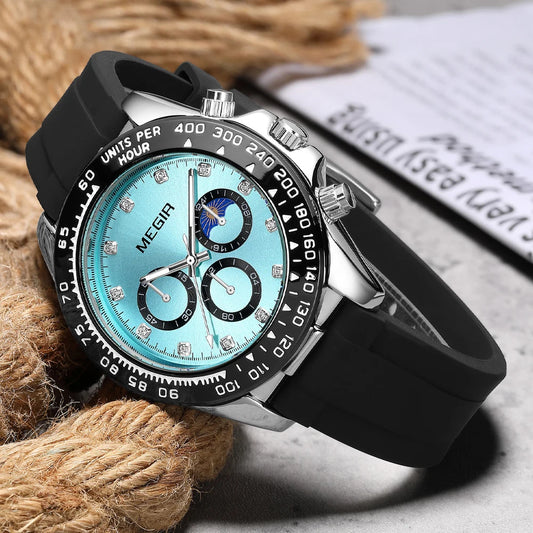 Montres d'affaires pour hommes en acier inoxydable