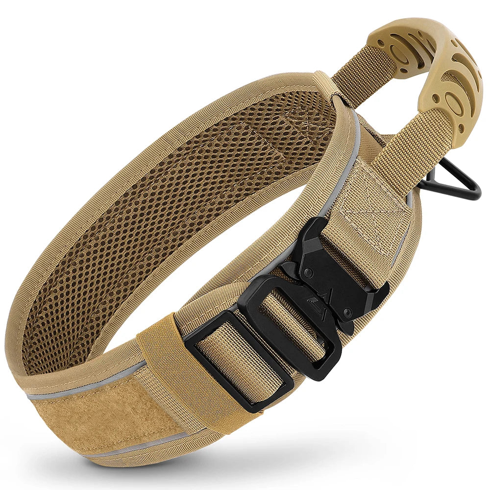 Personalized Adjustable Tactical Military Dog Collar