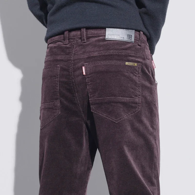 Men's Autumn Straight Slim Versatile Cargo Pants