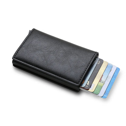 RFID Blocking PU Leather Men's Wallet