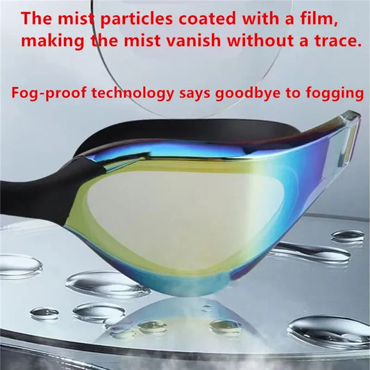 UV400 Waterproof Professional Racing Swimming Goggles