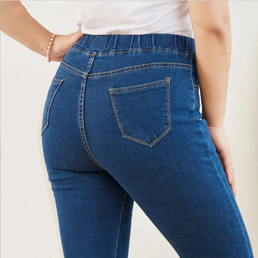 Skinny Jeans - Women Good Elastic Waist Stretchy Jeans