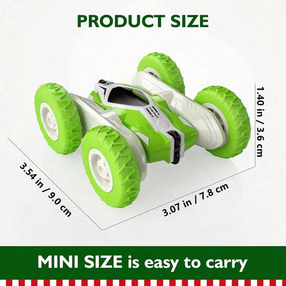 2.4GHz Mini RC Stunt Car with Double-Sided Flips