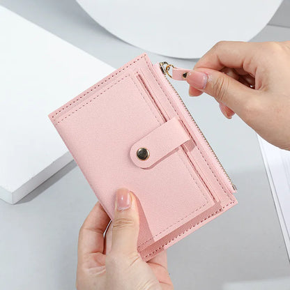 Multi-Cards Holder Coin Short Slim Wallets