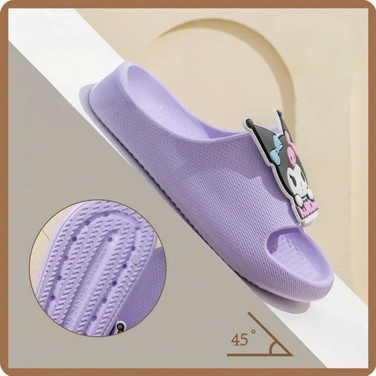 Kid's Summer Cute Cartoon Non-Slip Indoor Slippers