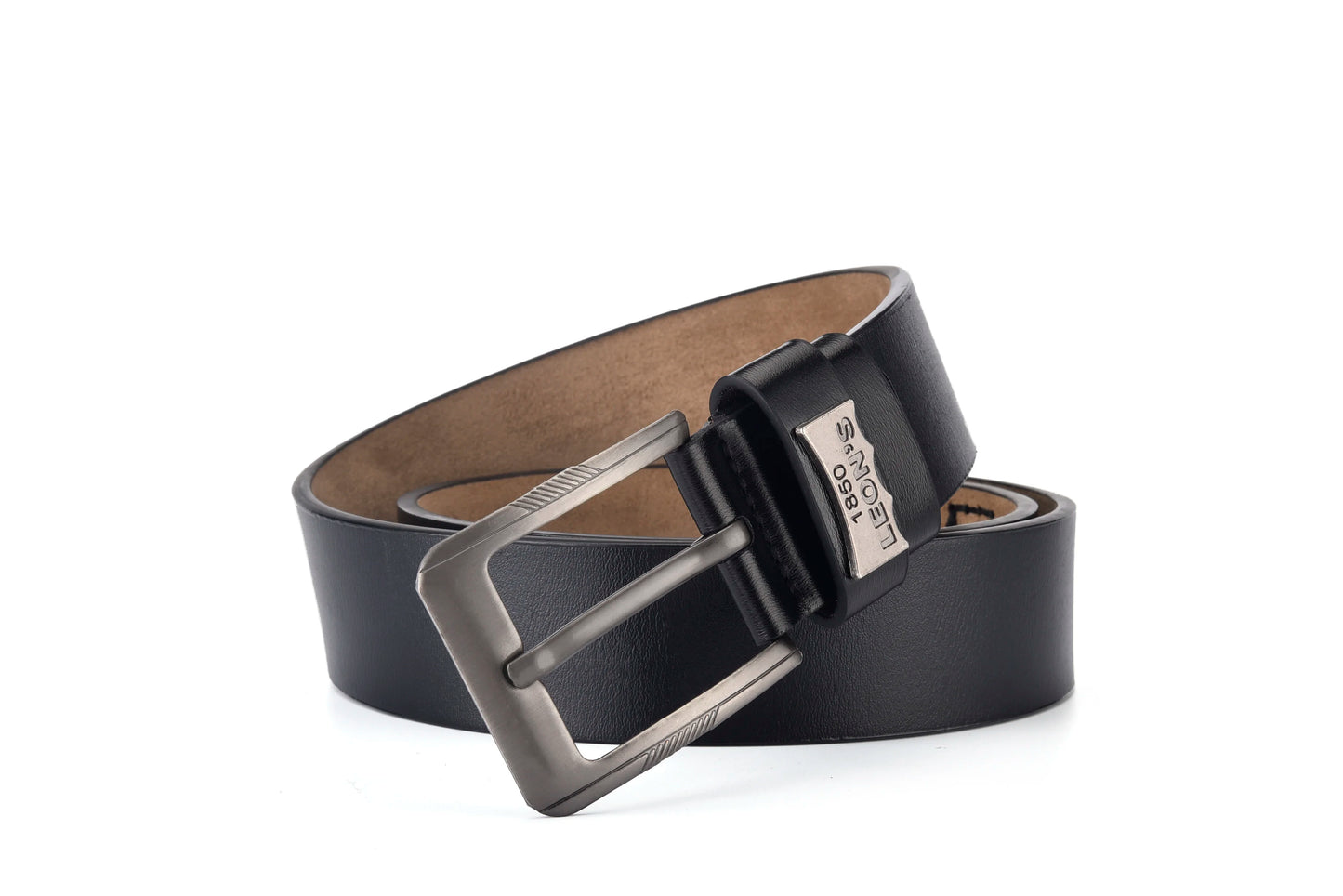 Casual Leather Jeans Belt for Men