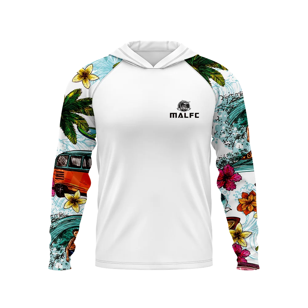 Men's Lightweight Fishing UV Protection Hoodie Shirt