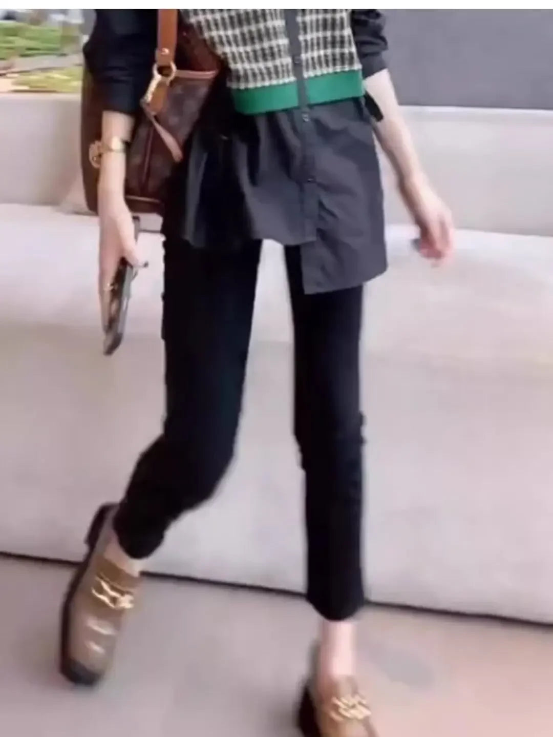 Slim-Jeans für Damen mit hohem Bund und Stretchanteil