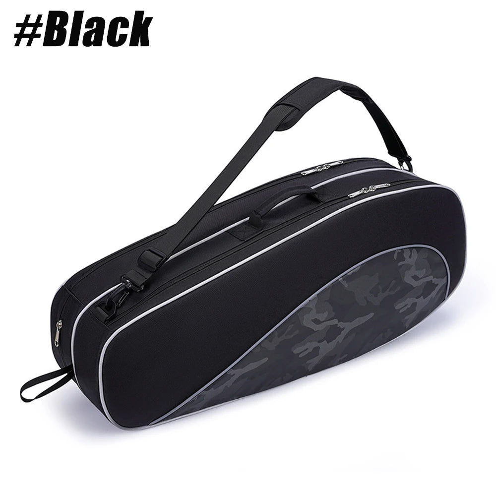 Unisex 3-Ways Carry Padded Designer Tennis Bag