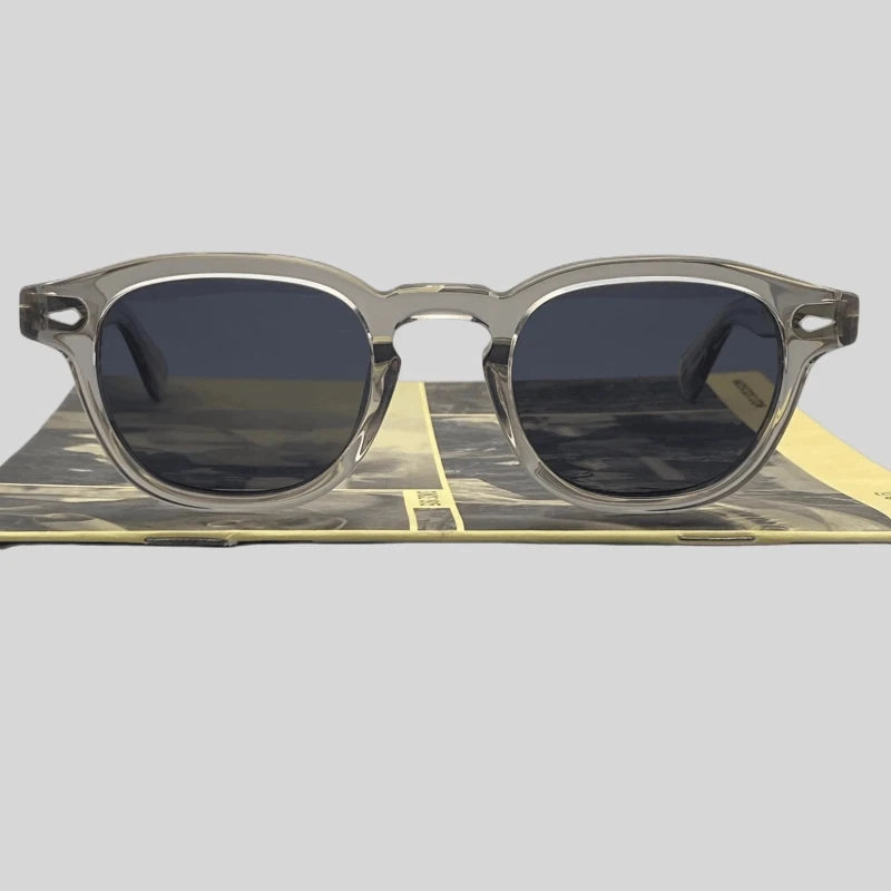 Unisex Acetate Frame Retro Polarized Sunglasses