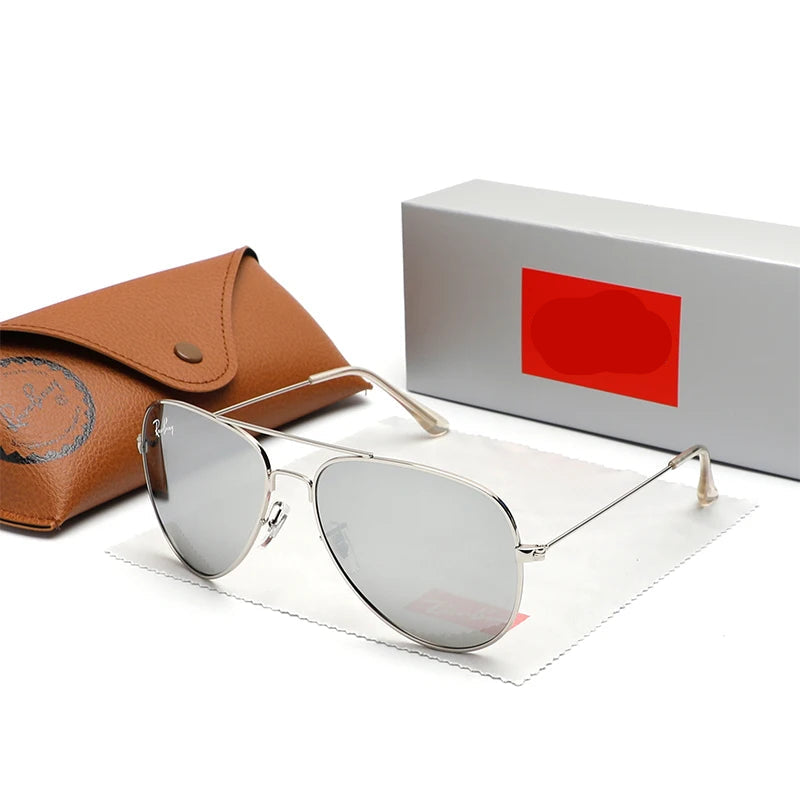 Unisex Anti-Reflection Pilot Polarized Sunglasses