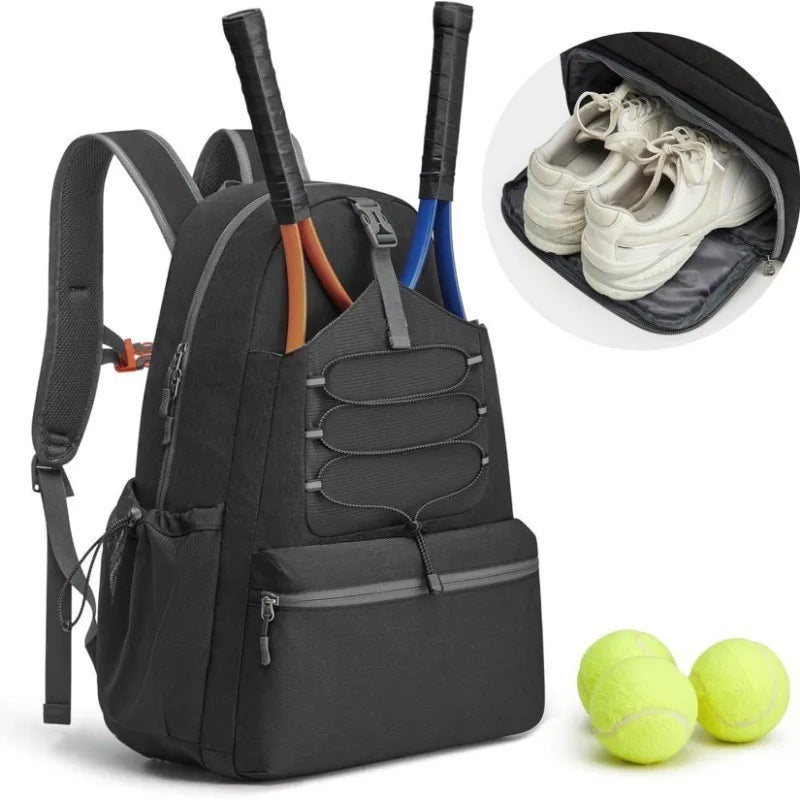 Unisex Shoe compartment Travel Tennis Backpack Bag