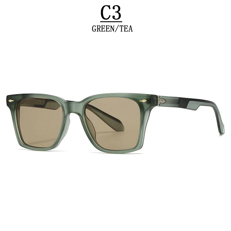 Women's Photochromic Vintage Square Sunglasses
