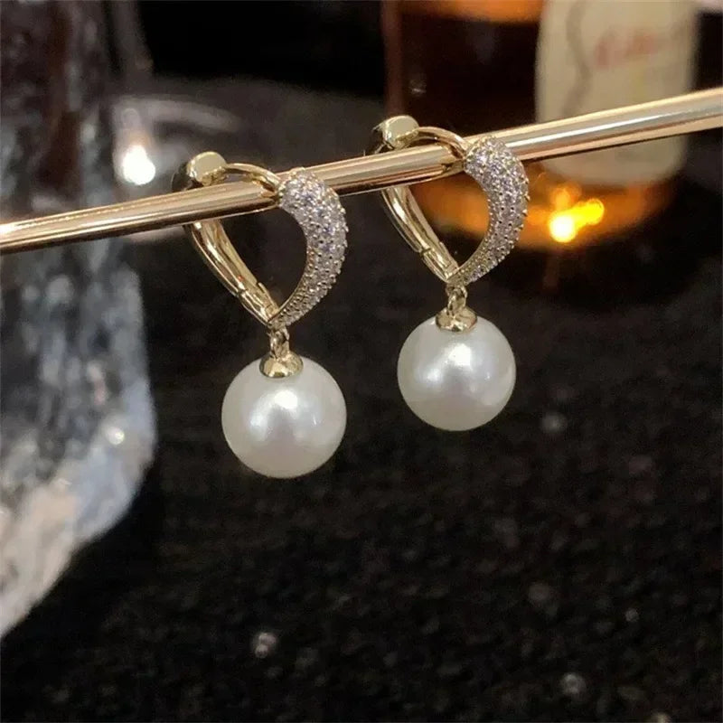 Women's Silver Temperament Dangle Earrings