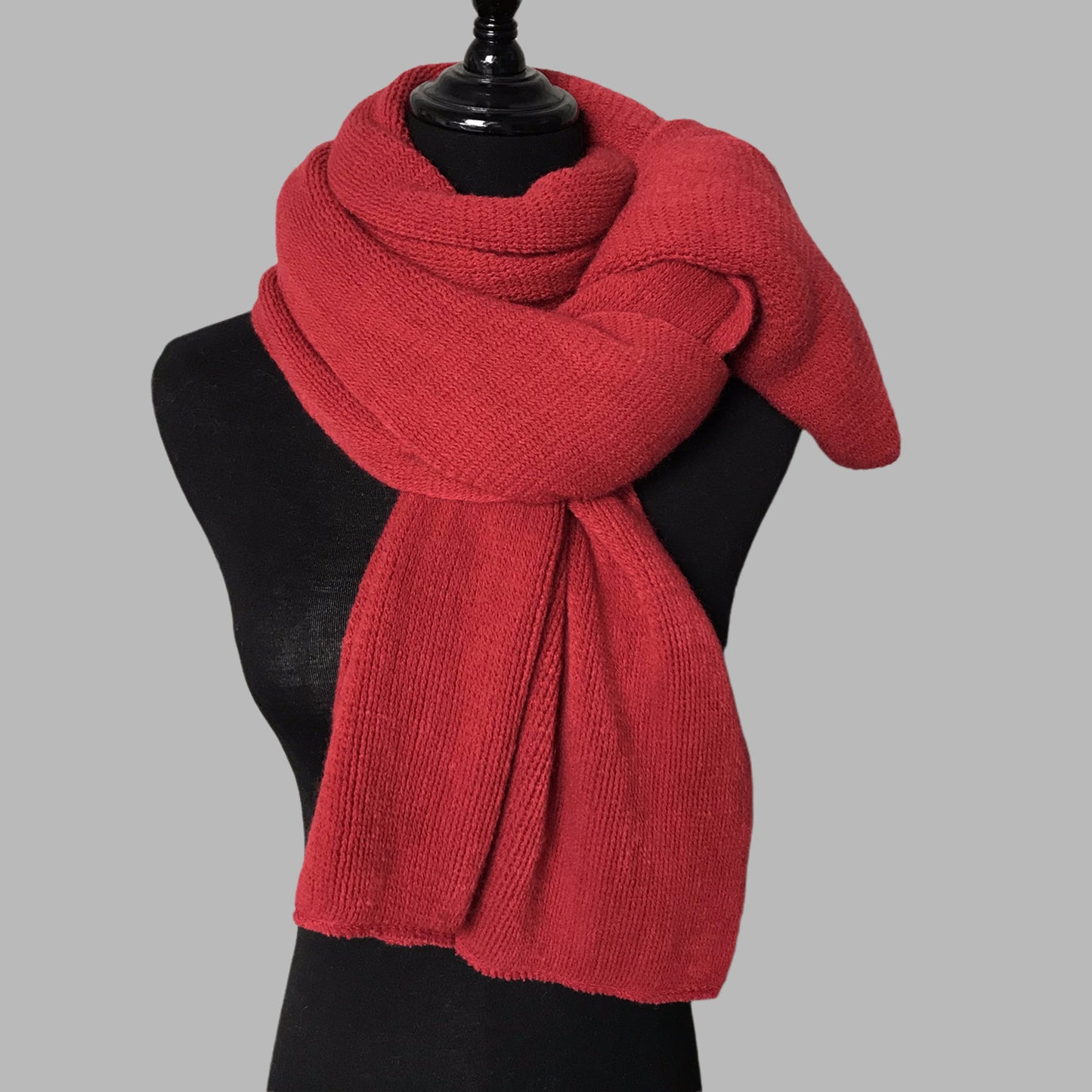 Ladies Scarf Warm Winter Solid Color Cashmere