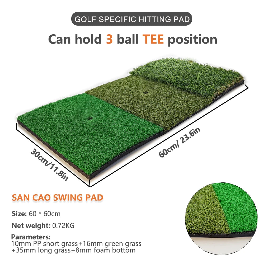 golf hitting mat, golf practice mat, indoor golf practice mat, outdoor golf hitting mat, golf training mat, golf swing practice mat, golf training aids, golf grass mat
