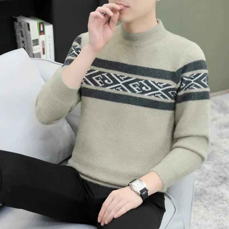 long sleeve boys winter sweater