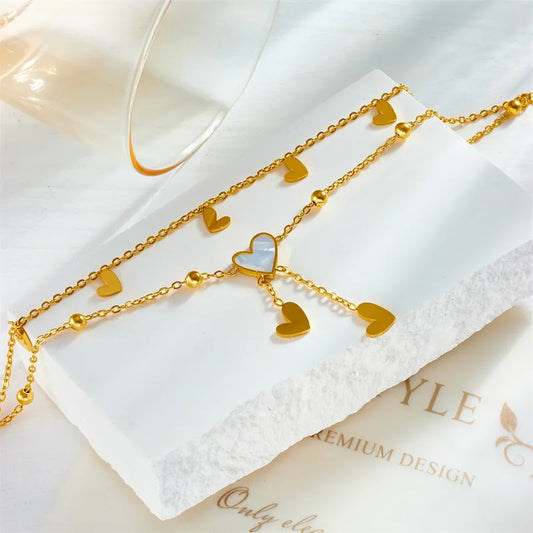love heart bracelet