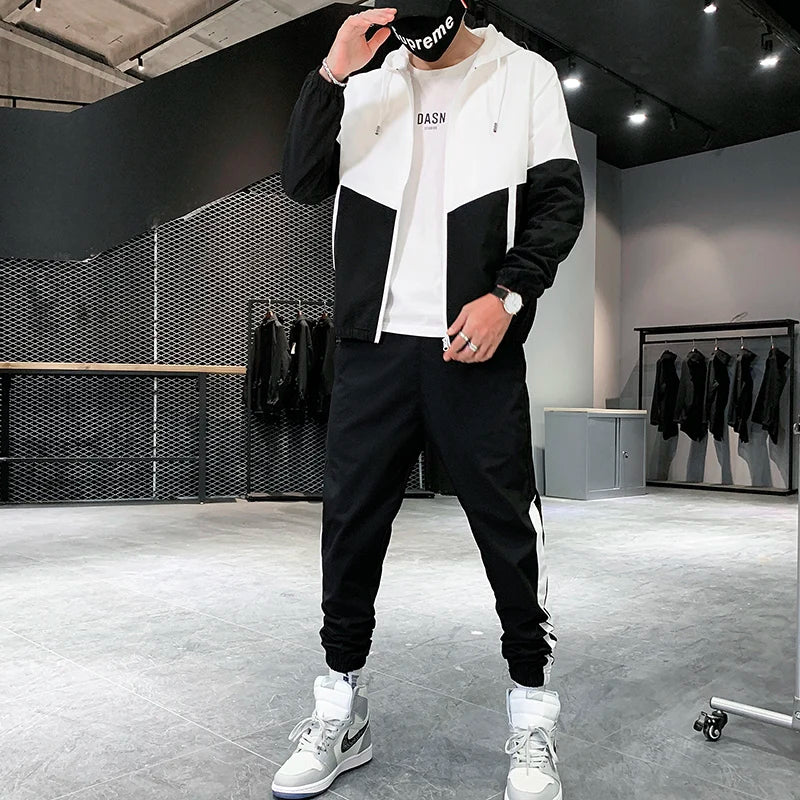 mens tracksuit set