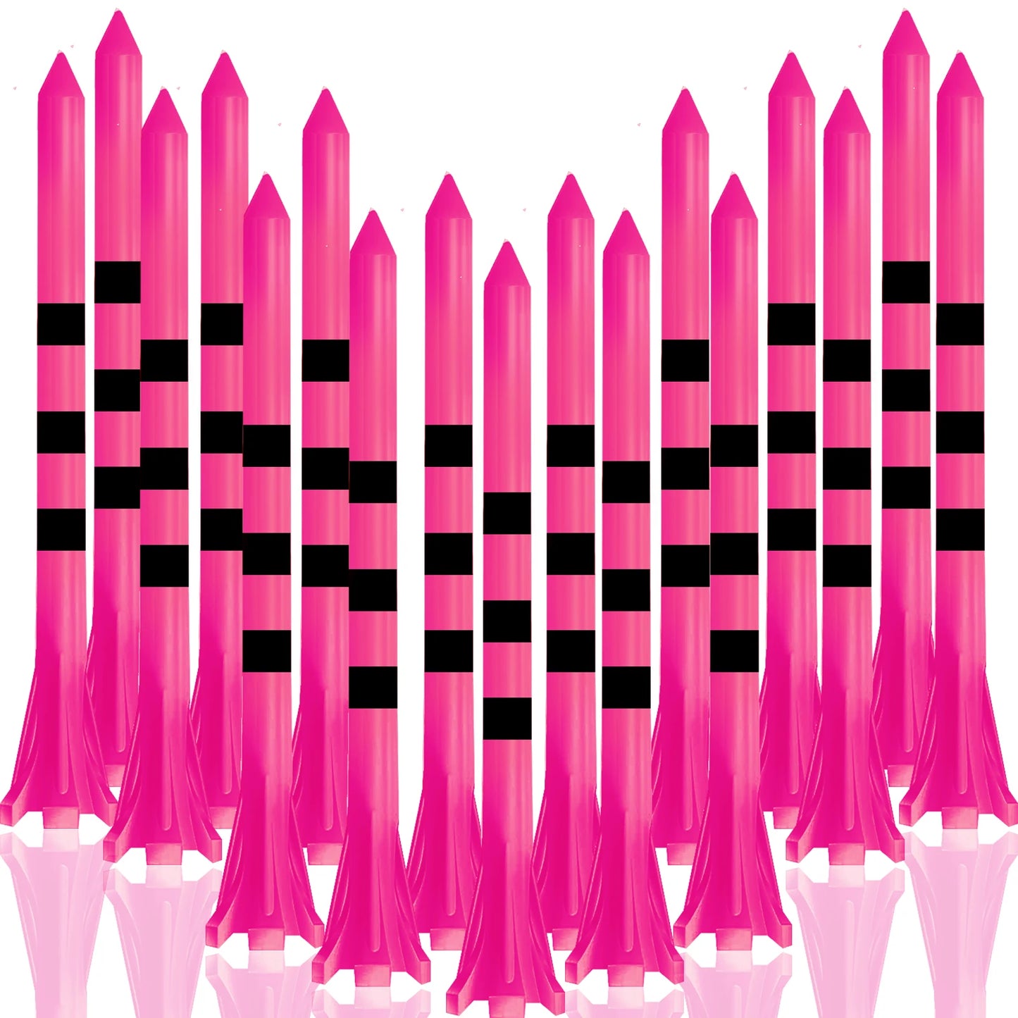 Unbreakable 5-Prong Golf Tees - 50 Pack