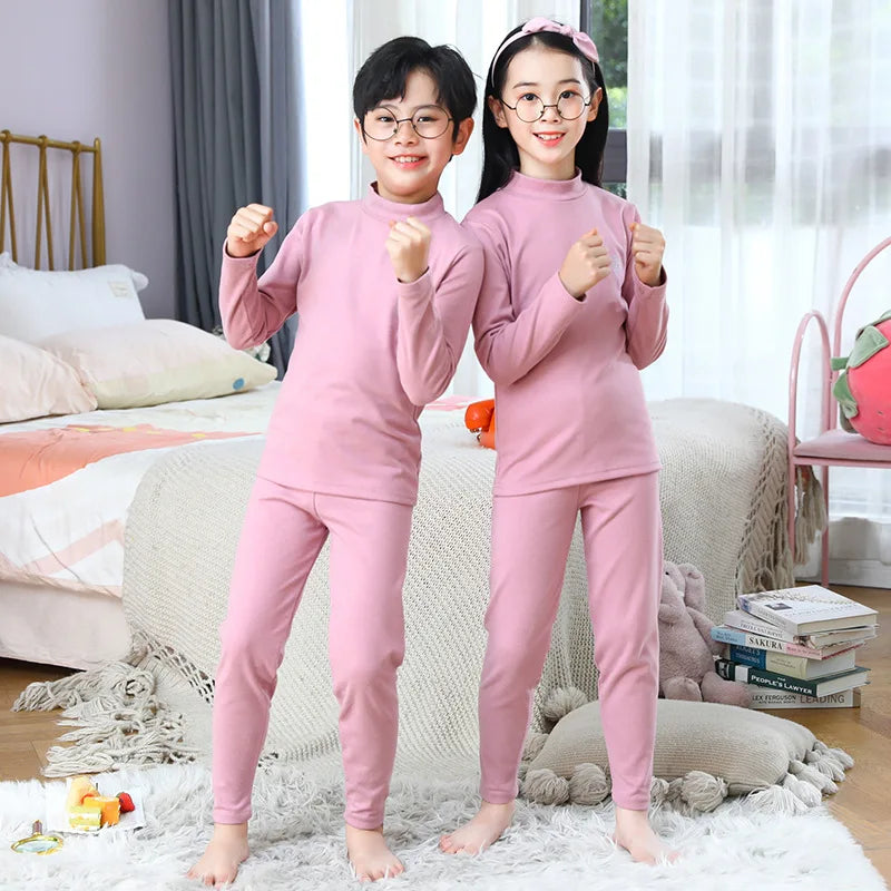 thermal pajama sets for kids