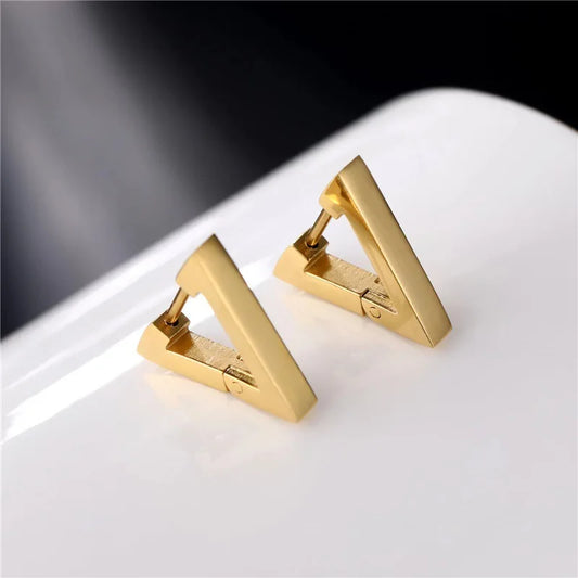 triangle earrings