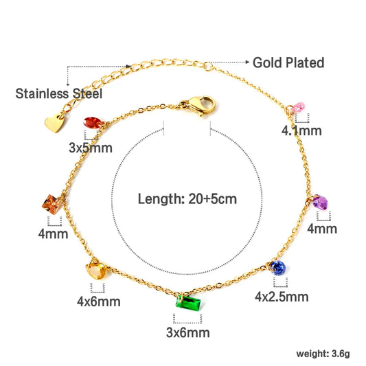 zircon bracelet