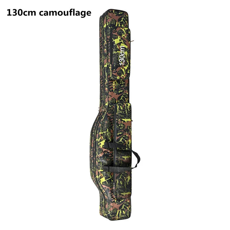 1.3m/1.5m Foldable Double-Layer Fishing Bag - Outdoor Rod Storage Kit
