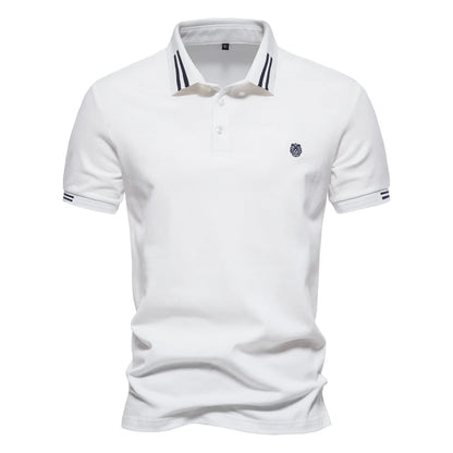 AIOPEON 100% Cotton Polo Shirt
