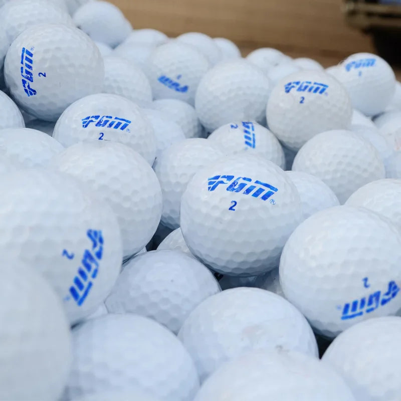 Master Your Swing with 10PCS Double-Layer Golf Balls
