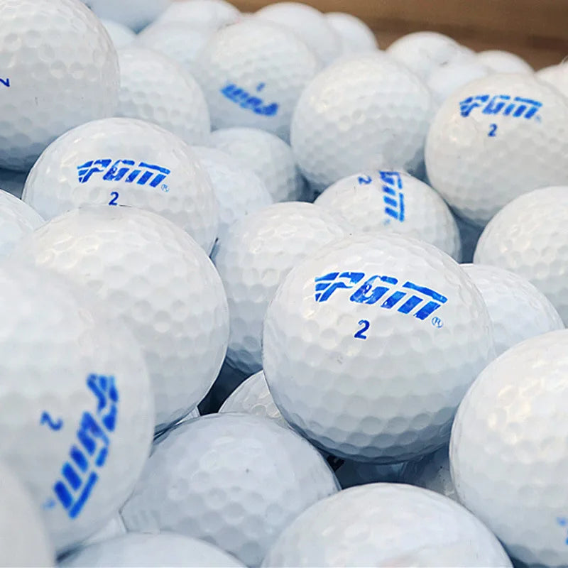 Master Your Swing with 10PCS Double-Layer Golf Balls

