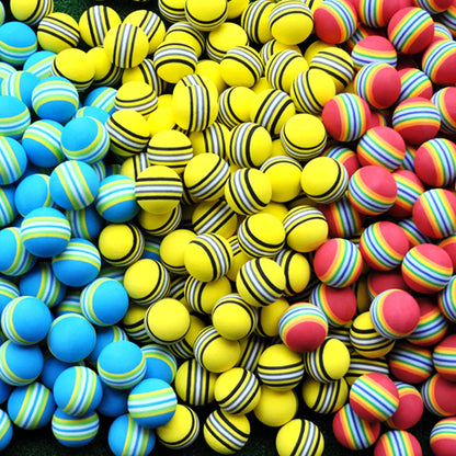 10PCS Foam Sponge Practice Golf Balls - Indoor/Outdoor
