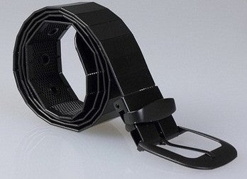 black suit belt