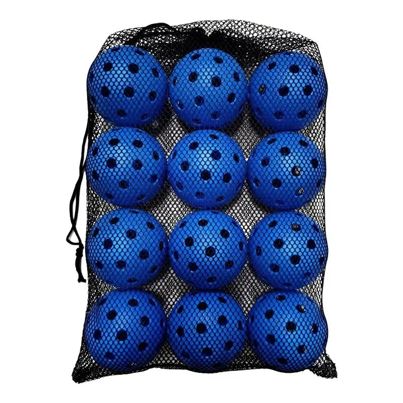 12PCS Durable Outdoor Pickleballs Set