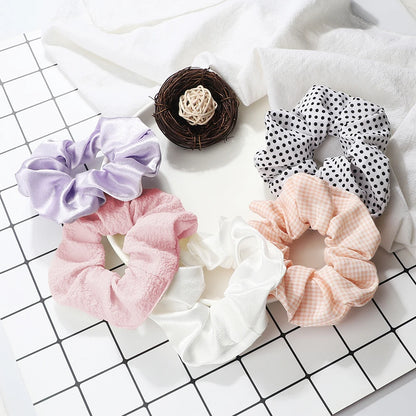 16 Pcs/Set Solid Color Bowknot Hairclips Girls Cute Print Hair Safe Clips