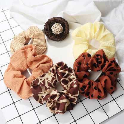 16 Pcs/Set Solid Color Bowknot Hairclips Girls Cute Print Hair Safe Clips