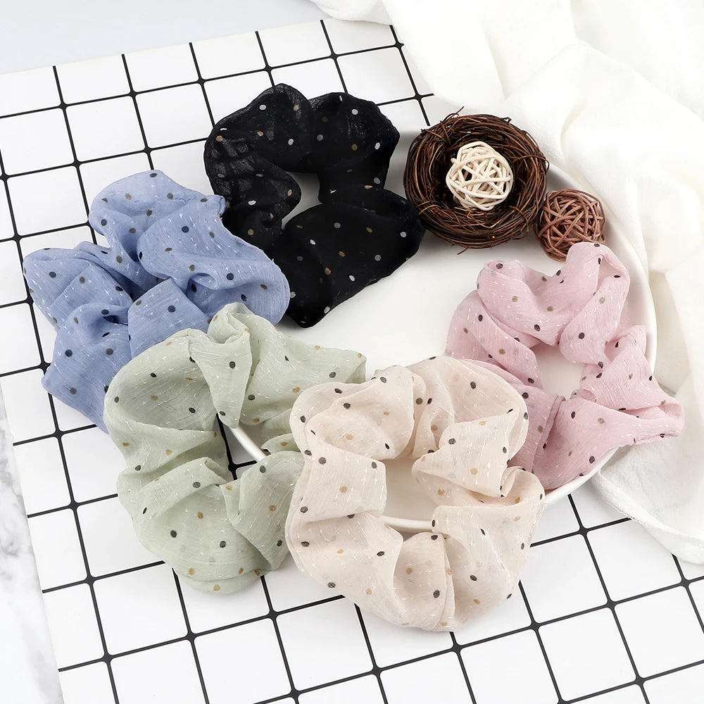 16 Pcs/Set Solid Color Bowknot Hairclips Girls Cute Print Hair Safe Clips